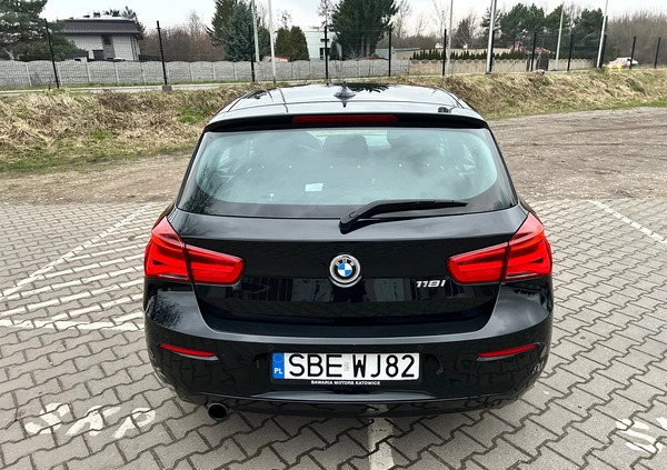 BMW Seria 1 cena 63000 przebieg: 91000, rok produkcji 2017 z Czeladź małe 29